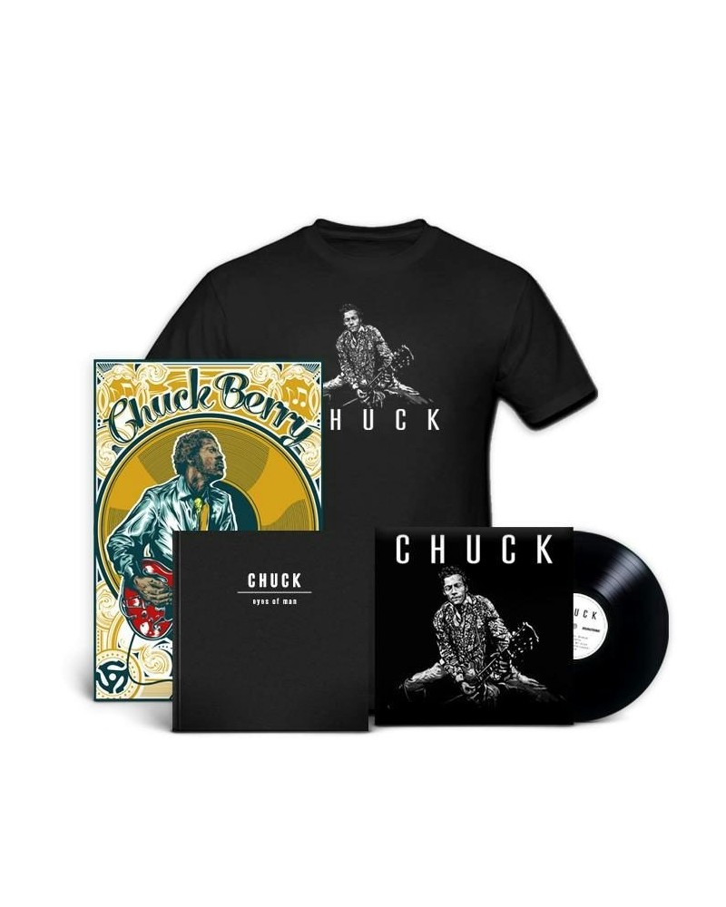 Chuck Berry CHUCK Ultimate Bundle (Vinyl + Shirt + Photo Book + Poster) $39.00 Vinyl