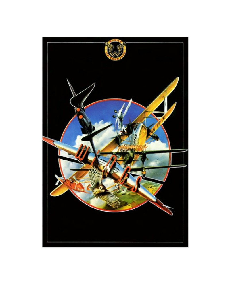 Paul McCartney Wings Tour Programme Lithograph $33.00 Decor