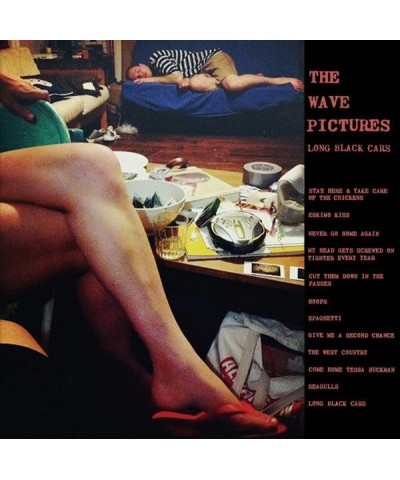 The Wave Pictures LONG BLACK CARS / BEER IN THE BREAKERS Vinyl Record $12.09 Vinyl