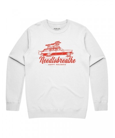 NEEDTOBREATHE Happy Holidays Crewneck $26.95 Sweatshirts