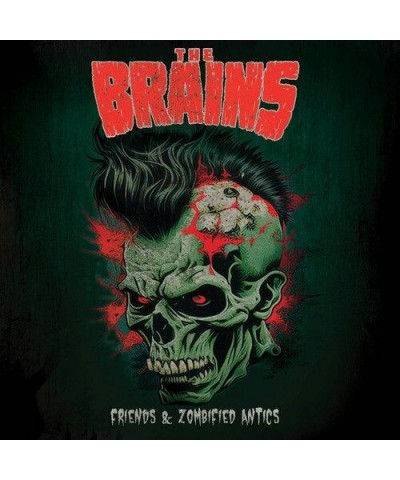 The Brains FRIENDS & ZOMBIFIED ANTICS - RED Vinyl Record $7.40 Vinyl