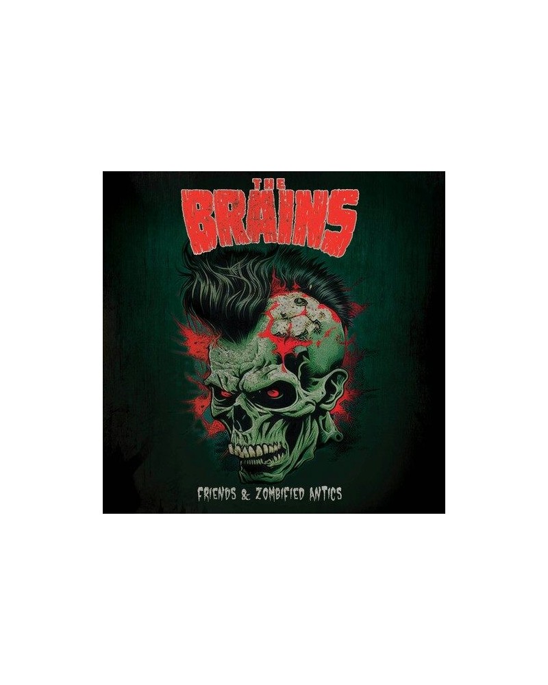 The Brains FRIENDS & ZOMBIFIED ANTICS - RED Vinyl Record $7.40 Vinyl