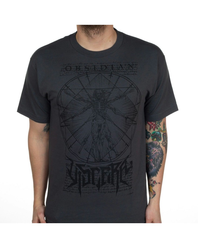 Viscera "Flailed Vitruvian Man (Grey)" T-Shirt $11.25 Shirts