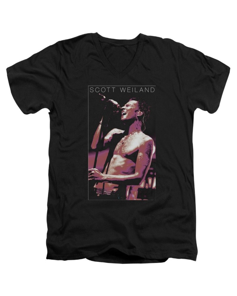 Scott Weiland T Shirt (Slim Fit) | VOCAL BLAST Slim-fit Tee $7.35 Shirts