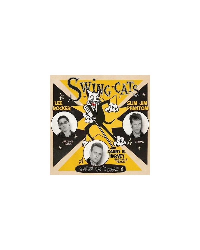 Swing Cats SWING CAT STOMP (YELLOW) Vinyl Record $9.00 Vinyl