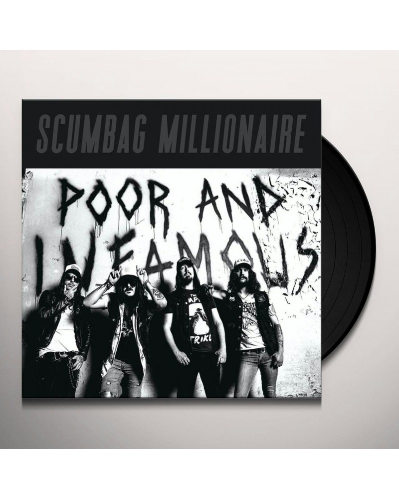 Scumbag Millionaire Poor and Infamous Vinyl Record $13.26 Vinyl