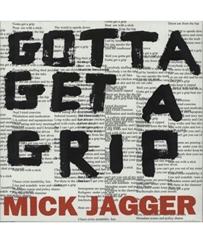 Mick Jagger Gotta Get A Grip / England Lost Vinyl Record $7.75 Vinyl