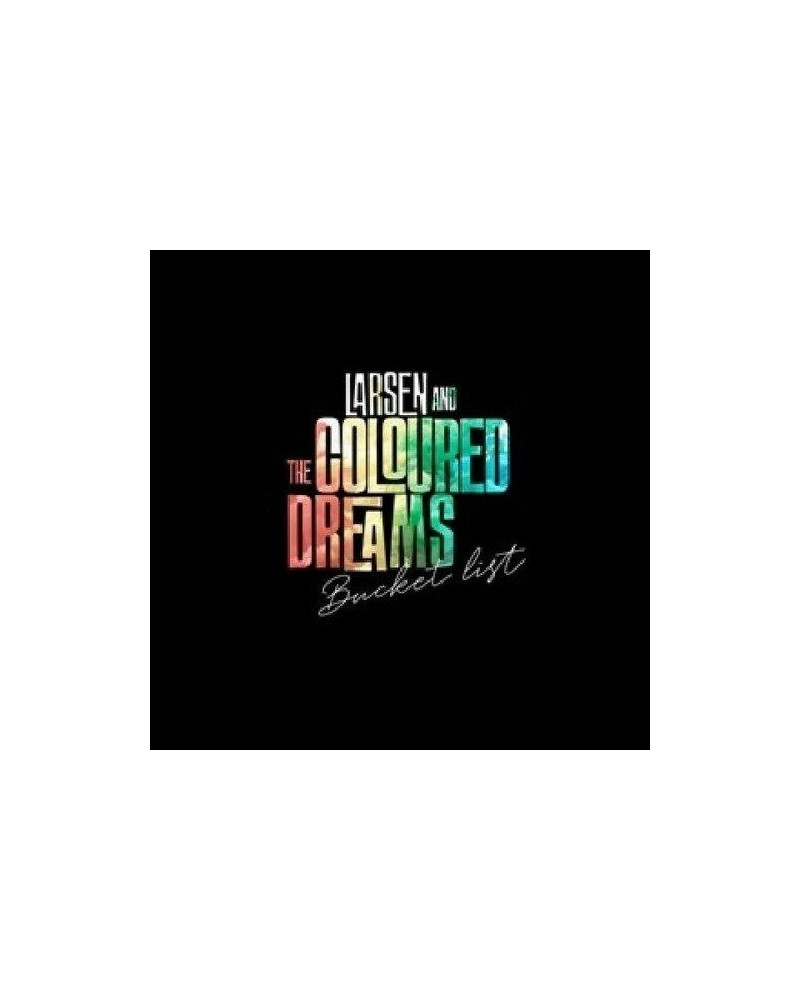 Larsen and the Coloured Dreams Bucket List Vinyl Record $10.34 Vinyl