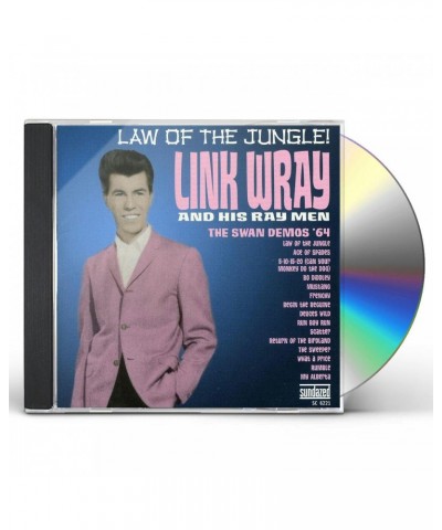 Link Wray LAW OF THE JUNGLE: 64 SWAN DEMOS CD $5.40 CD