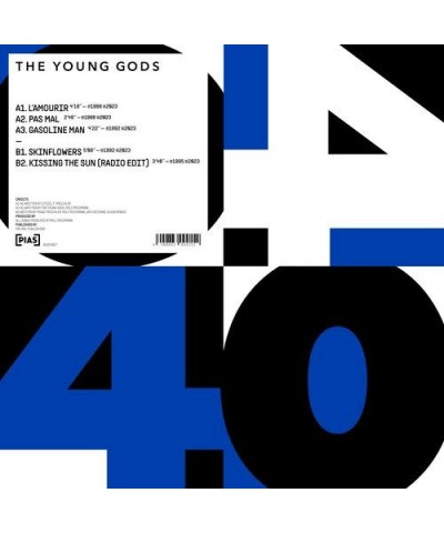 The Young Gods PIAS 40 Vinyl Record $6.97 Vinyl