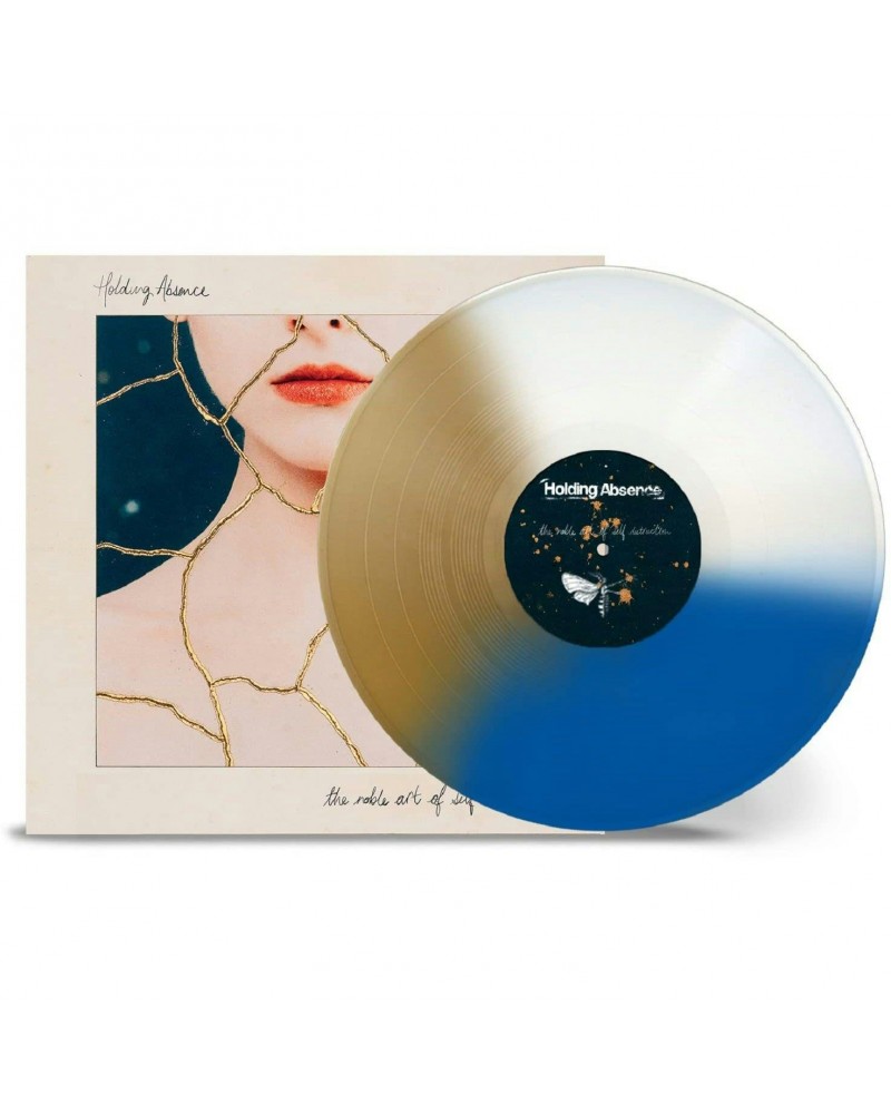 Holding Absence Noble Art Of Self Destruction (White/Gold/Blue) Vinyl Record $8.99 Vinyl