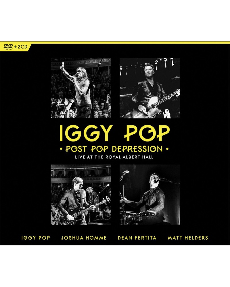 Iggy Pop POST POP DEPRESSION LIVE AT THE ROYAL ALBERT HALL DVD $13.80 Videos