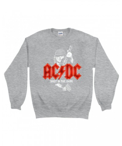 AC/DC Sweatshirt | PWR Up Shot In The Dark Neon Lights Sweatshirt $15.38 Sweatshirts