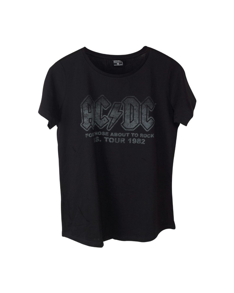 AC/DC For Those About To Rock U.S. Tour 1982 T-Shirt $2.50 Shirts