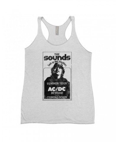 AC/DC Ladies' Tank Top | The Sounds Summer Concert Tour Shirt $8.69 Shirts