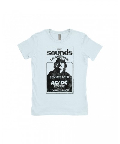 AC/DC Ladies' Boyfriend T-Shirt | The Sounds Summer Concert Tour Shirt $11.23 Shirts