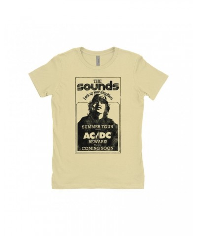 AC/DC Ladies' Boyfriend T-Shirt | The Sounds Summer Concert Tour Shirt $11.23 Shirts