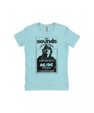 AC/DC Ladies' Boyfriend T-Shirt | The Sounds Summer Concert Tour Shirt $11.23 Shirts