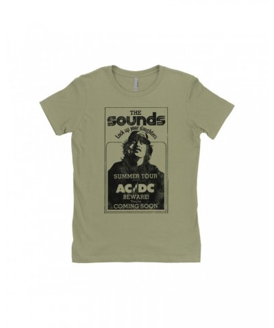 AC/DC Ladies' Boyfriend T-Shirt | The Sounds Summer Concert Tour Shirt $11.23 Shirts