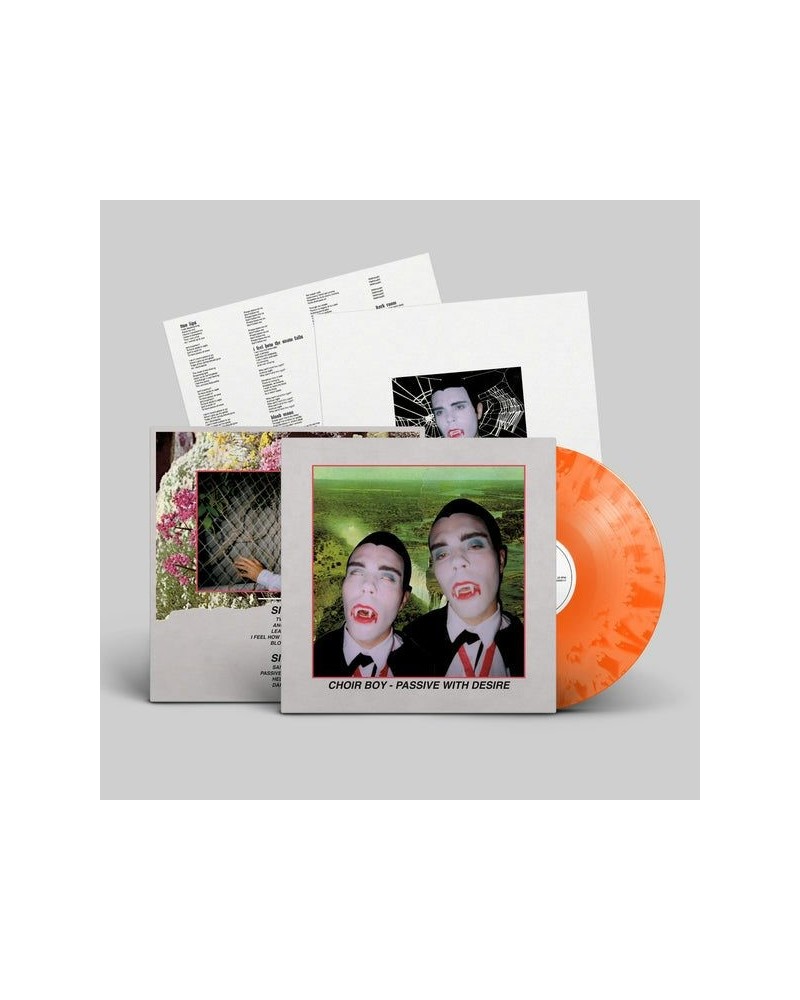 Choir Boy PASSIVE WITH DESIRE (CLOUDY ORANGE VINYL) Vinyl Record $7.42 Vinyl