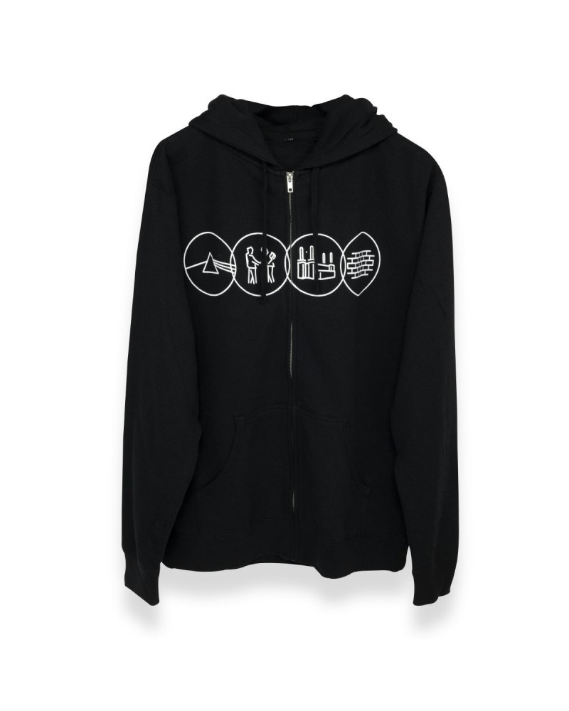 Pink Floyd Icons and PowerStation Hoodie $17.34 Sweatshirts