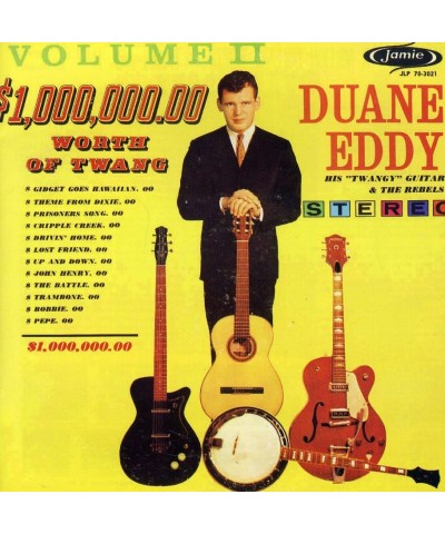 Eddy Duane $1 000 000.00 WORTH OF TWANG 2 CD $4.80 CD