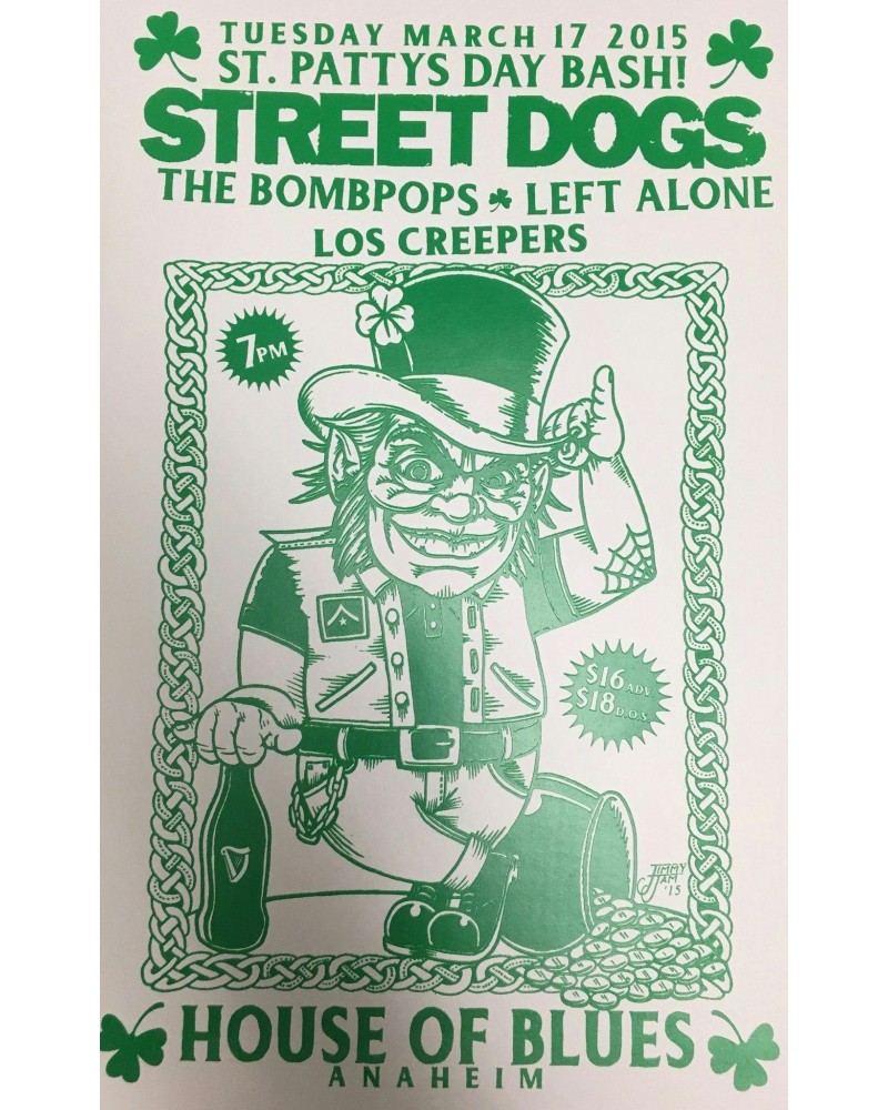 Left Alone / Street Dogs Poster $3.60 Decor