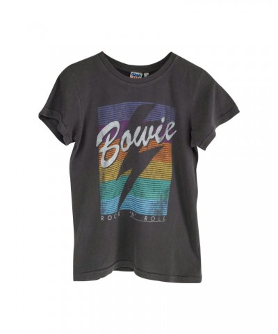 David Bowie "Rock n' Roll" Vintage Grey T-shirt $11.50 Shirts