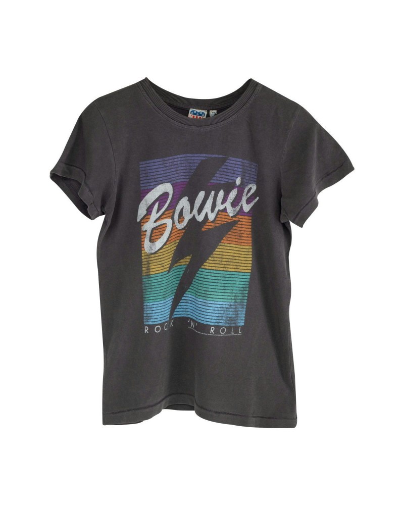 David Bowie "Rock n' Roll" Vintage Grey T-shirt $11.50 Shirts