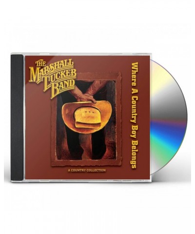 The Marshall Tucker Band WHERE A COUNTRY BOY BELONGS CD $8.58 CD