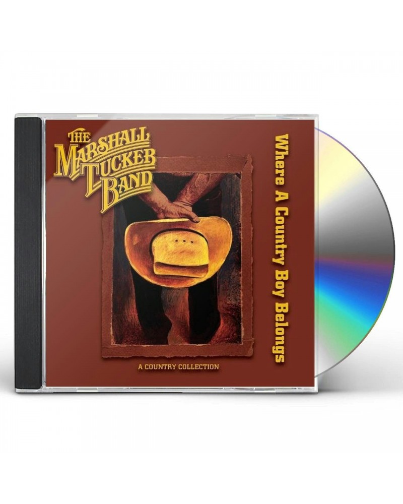 The Marshall Tucker Band WHERE A COUNTRY BOY BELONGS CD $8.58 CD