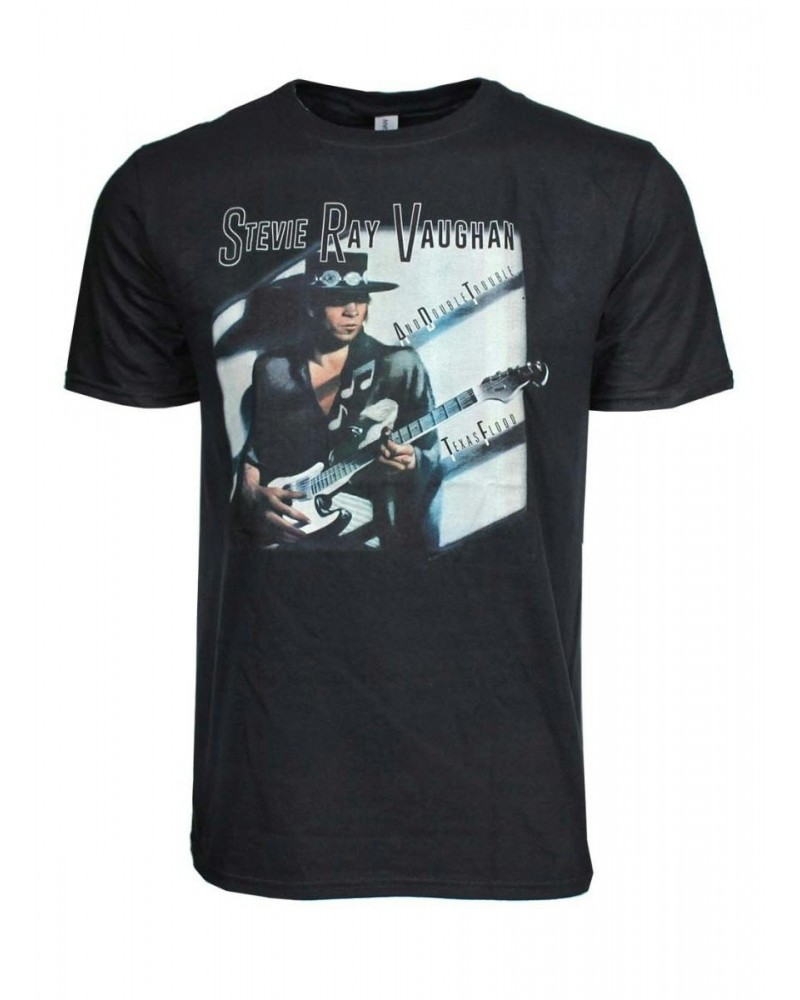 Stevie Ray Vaughan Stevie Ray Vaughn T Shirt | Stevie Ray Vaughan Texas Flood T-Shirt $9.82 Shirts