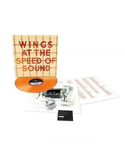 Paul McCartney & Wings AT THE SPEED OF SOUND Vinyl Record $12.69 Vinyl