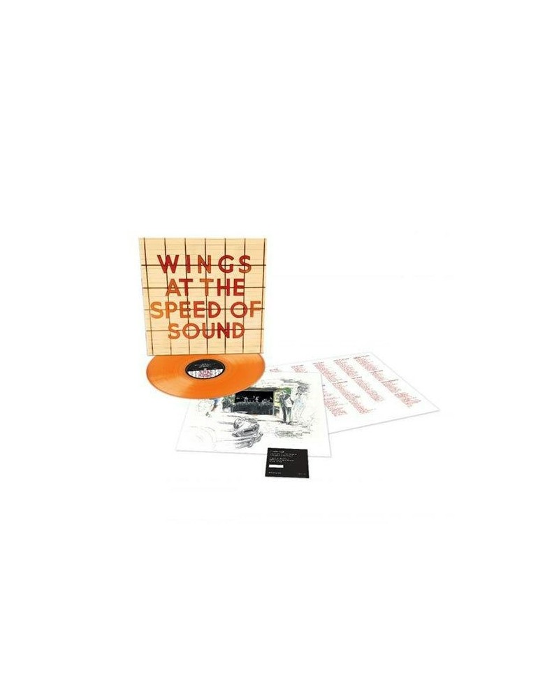 Paul McCartney & Wings AT THE SPEED OF SOUND Vinyl Record $12.69 Vinyl