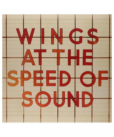 Paul McCartney & Wings AT THE SPEED OF SOUND Vinyl Record $12.69 Vinyl