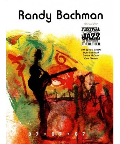 Randy Bachman LIVE AT THE MONTREAL JAZZ FESTIVAL DVD $6.86 Videos