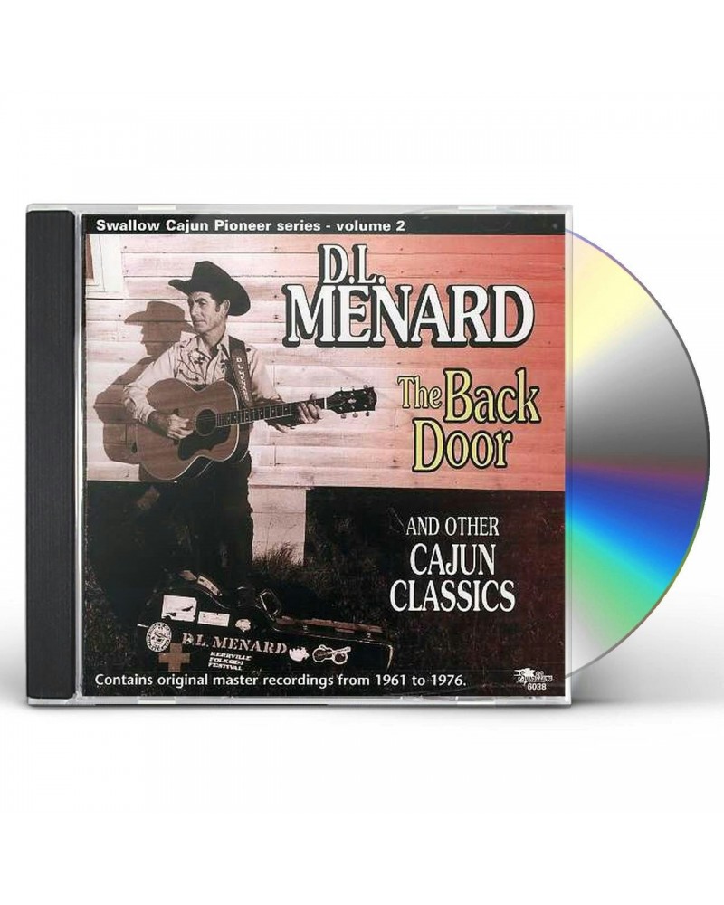 D.L. Menard BACK DOOR & OTHER CAJUN CD $6.52 CD