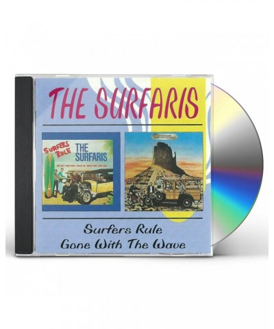 Surfaris SURFERS RULE / GONE WITH THE WAVE CD $5.12 CD