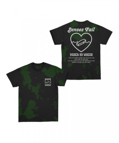 Senses Fail DBW Green Dyed T-Shirt $9.60 Shirts