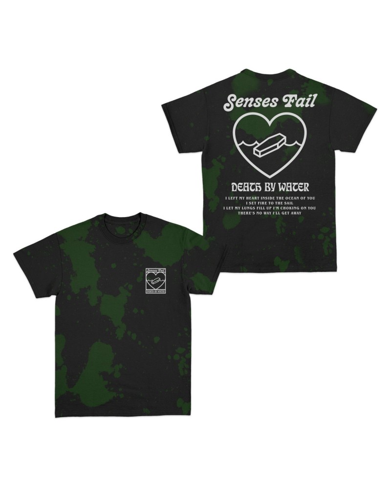 Senses Fail DBW Green Dyed T-Shirt $9.60 Shirts