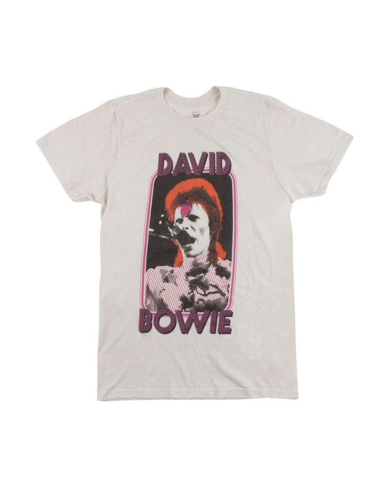 David Bowie Framed Vintage White T-shirt $12.00 Shirts