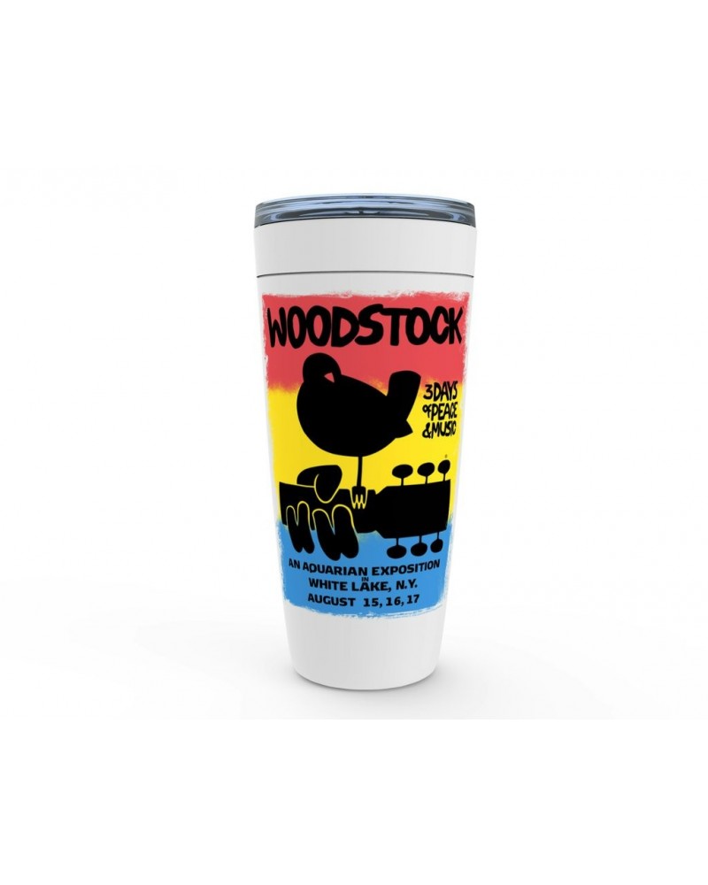 Woodstock Viking Tumbler | Colorful Ombre Festival Poster Image Tumbler $8.23 Drinkware