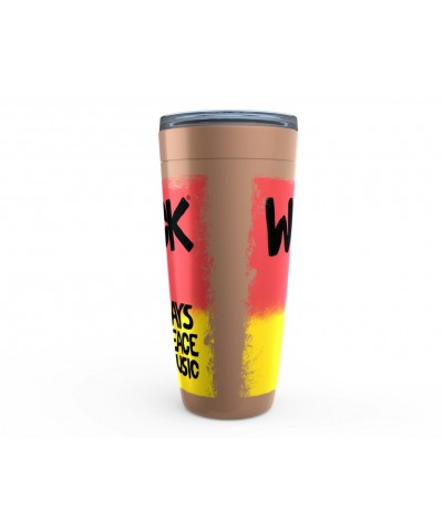 Woodstock Viking Tumbler | Colorful Ombre Festival Poster Image Tumbler $8.23 Drinkware