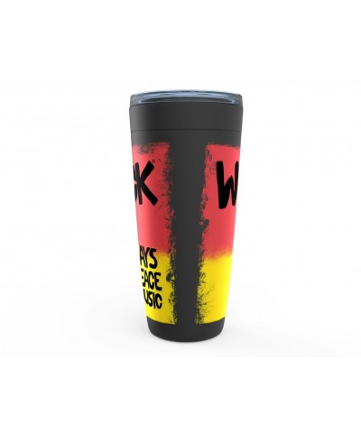 Woodstock Viking Tumbler | Colorful Ombre Festival Poster Image Tumbler $8.23 Drinkware