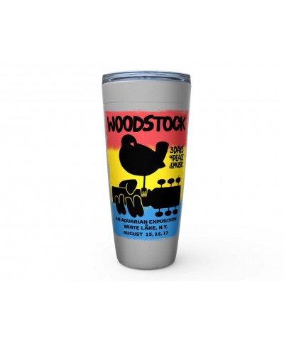 Woodstock Viking Tumbler | Colorful Ombre Festival Poster Image Tumbler $8.23 Drinkware