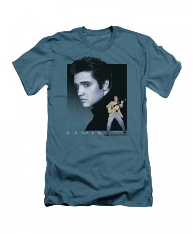 Elvis Presley Slim-Fit Shirt | BLUE ROCKER Slim-Fit Tee $8.64 Shirts