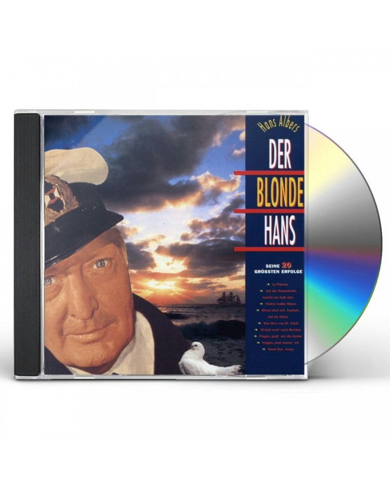 Hans Albers DER BLONDE HANS: SEINE GROSSTEN ERFOLGE CD $6.40 CD