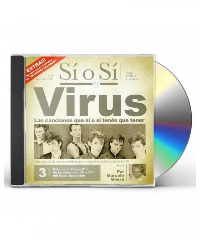 Virus SI O SI DIARIO DEL ROCK CD $9.75 CD