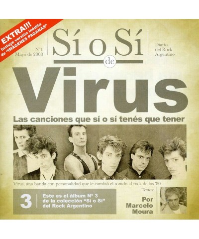 Virus SI O SI DIARIO DEL ROCK CD $9.75 CD