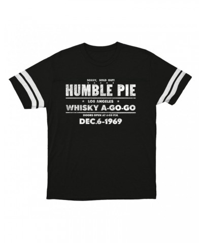 Humble Pie Whisky A Go Go 1969 Distressed Football Shirt $15.49 Shirts